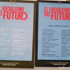 Libros de segunda mano: REVISTAS EL SOCIALISMO DEL FUTURO 1990 VOL.1 Nº1 Y 1993 Nº8