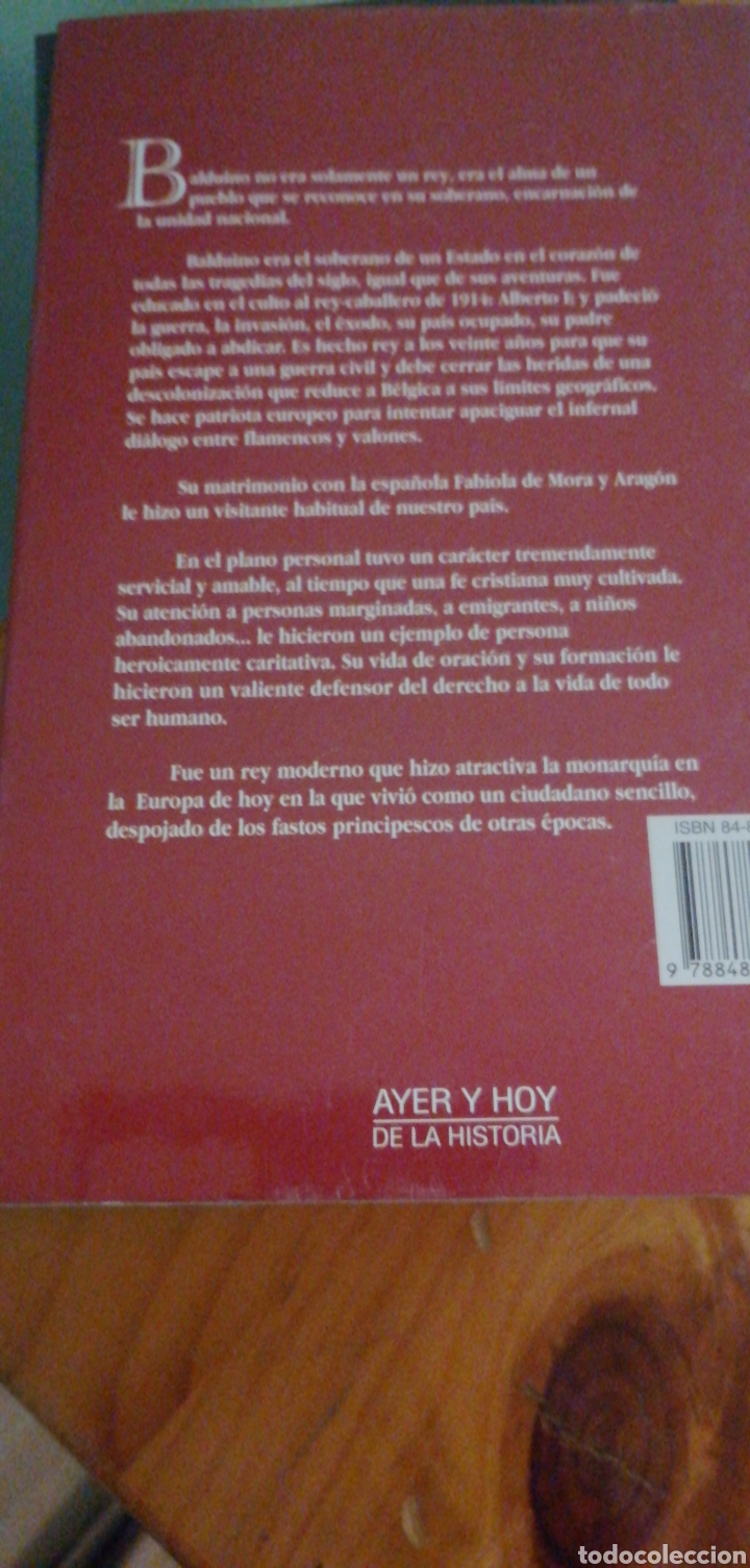 Libros de segunda mano: (El rey Balduino) Balduino, El Rey. Robert Serrou: 2001 Palabra in 4&ordm; carnore camisa ilustrada 22 - Foto 2