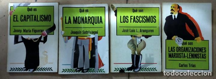 Libros de segunda mano: 1976.BIBLIOTECA DE DIVULGACION POLITICA. Fascismo, monarqu&iacute;a,capitalismo,organ..marxista-leninistas