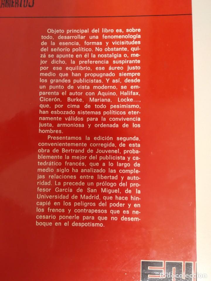 Libros de segunda mano: EL PODER, BERTRAND DE JOUVENEL, Env&iacute;o gratis - Foto 2