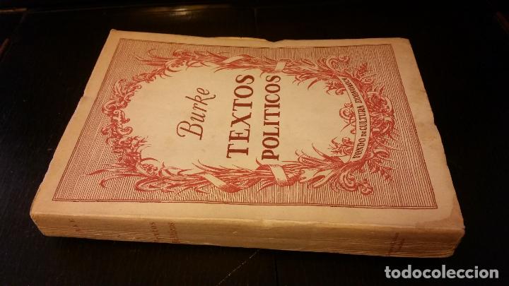 Gebrauchte B&uuml;cher: 1942 - BURKE - TEXTOS POL&Iacute;TICOS - PRIMERA EDICI&Oacute;N ESPA&Ntilde;OLA