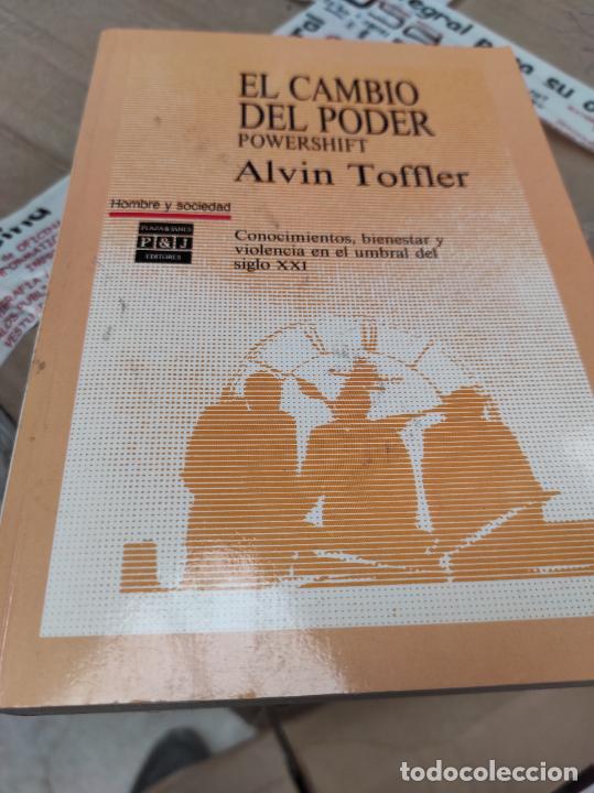 Libros de segunda mano: ALVIN TOFFLER - EL CAMBIO DEL PODER: POWERSHIFT - Foto 1