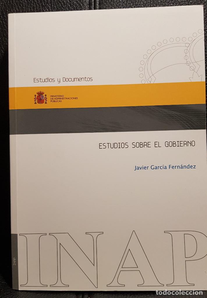 Libros de segunda mano: ESTUDIOS SOBRE EL GOBIERNO - LIBRO - CIENCIAS POLITICAS - JAVIER GARCIA FERNANDEZ