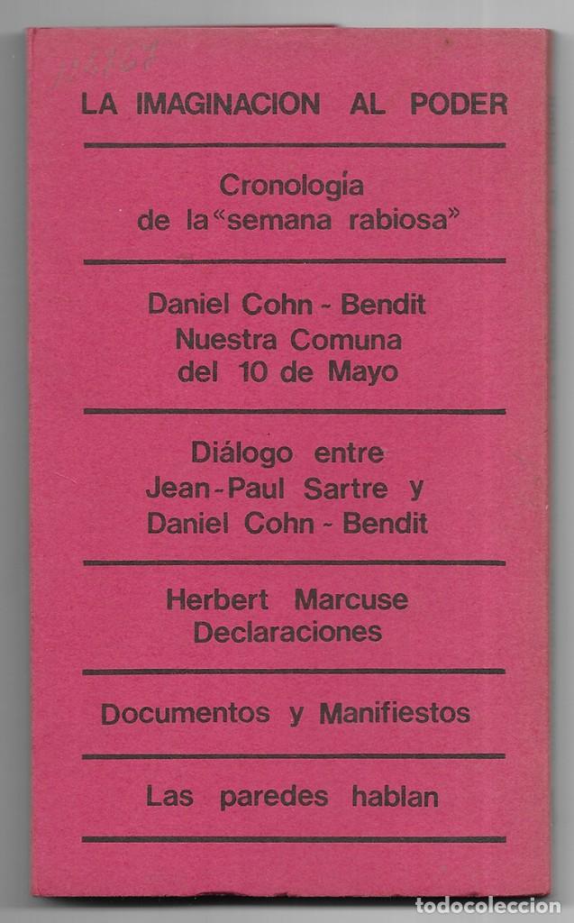Libros de segunda mano: Imaginacion Al Poder Paris Mayo 1968, La 1980 - Foto 2