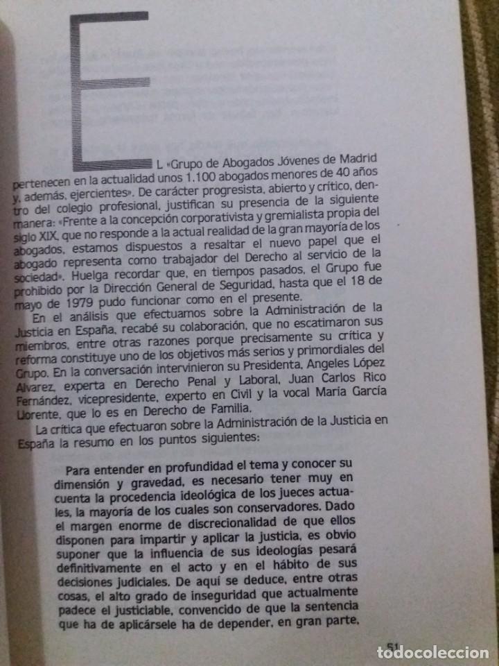 Libros de segunda mano: PROCESO A LA JUSTICIA ESPA&Ntilde;OLA - Foto 7