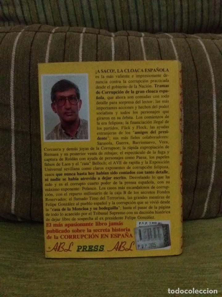 Libros de segunda mano: &iexcl;A SACO! LA CLOACA ESPA&Ntilde;OLA - Foto 2