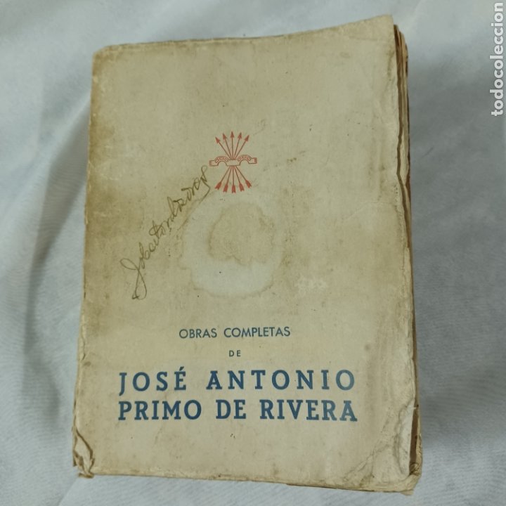 JOSE ANTONIO PRIMO DE RIVERA - OBRAS COMPLETAS 1942 (Libros de Segunda Mano - Pensamiento - Política)