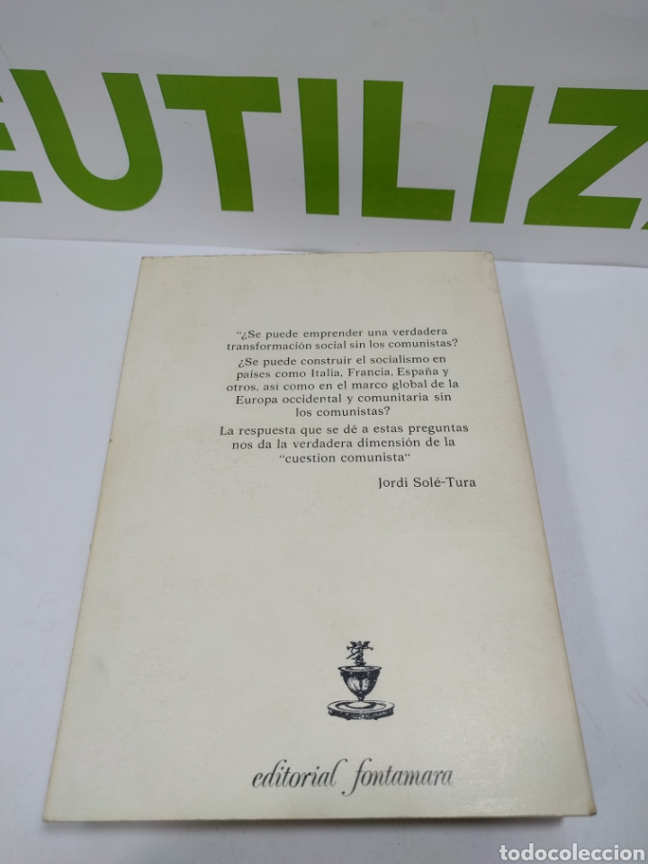 Libros de segunda mano: La cuestión comunista. Enrico Berlinguer. Editorial Fontamara. - Foto 2 - 303380623