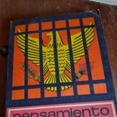 Libros de segunda mano: PENSAMIENTO CRÍTICO,LIBRO DE PENSAMIENTO POLÍTICO LATINOAMERICA. Lote 303531973