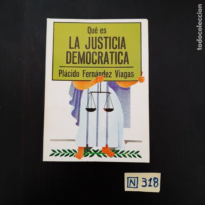 Libros de segunda mano: La justicia democr&aacute;tica - Foto 1