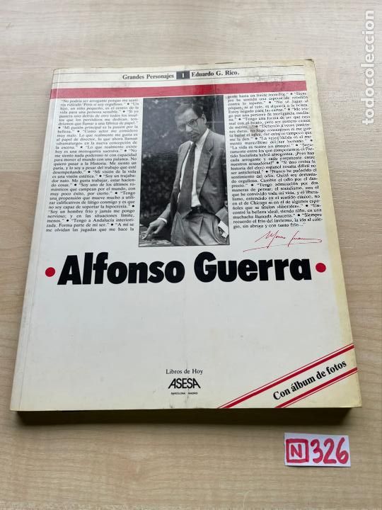Libros de segunda mano: Alfonso guerra - Foto 1