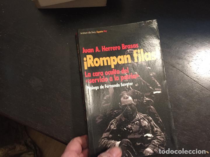 Libri di seconda mano: &iexcl;ROMPAN FILAS! LA CARA OCULTA DEL SERVICIO A LA PATRIA. JUAN HERRERO BRASAS