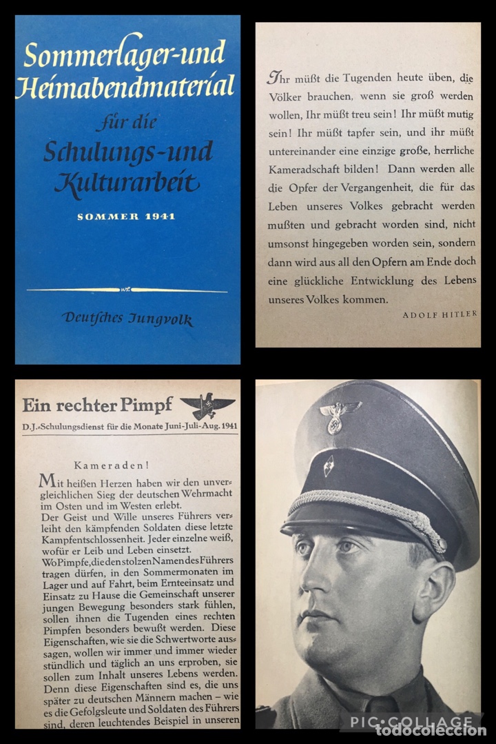 Libri di seconda mano: DEUTSCHES JUNGVOLK / J&oacute;venes alemanes. HITLER 1941