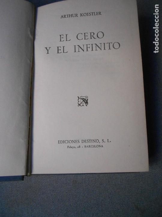 Libros de segunda mano: EL CERO Y EL INFINITO - Foto 4