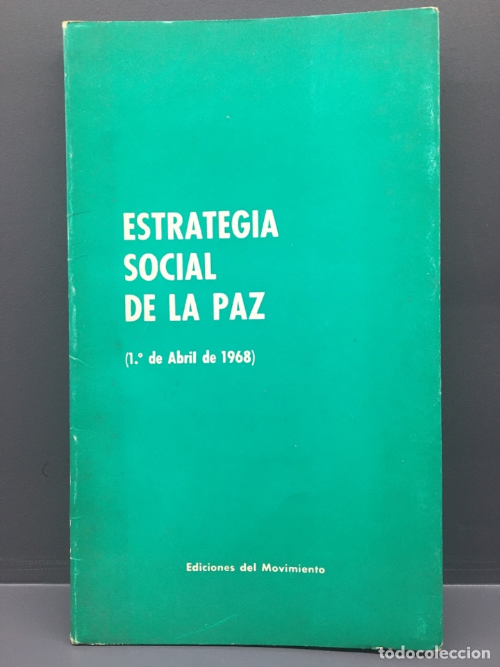 Libri di seconda mano: ESTRATEGIA SOCIAL DE LA PAZ. 1968
