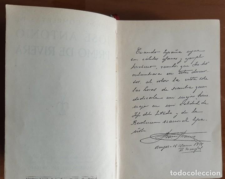 Libros de segunda mano: OBRAS COMPLETAS DE JOSE ANTONIO PRIMO DE RIVERA. - Foto 6