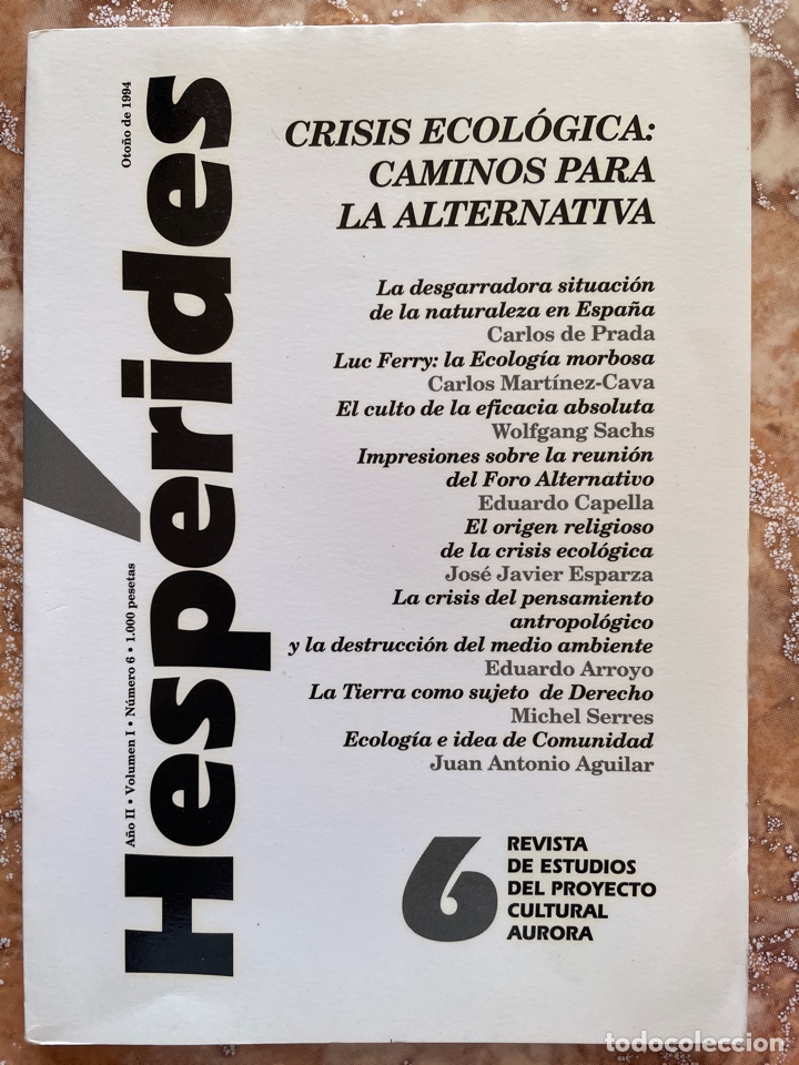 Second hand books: Revista Hesp&eacute;rides n&uacute;mero 6 (1994)