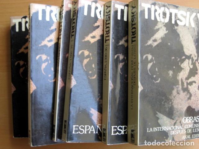 Libros de segunda mano: Lote Obras de Trotsky, AKAL. 6 Tomos - Foto 2