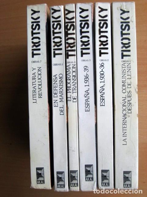 Libros de segunda mano: Lote Obras de Trotsky, AKAL. 6 Tomos - Foto 1