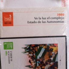Libros de segunda mano: LA DEMOCRACIA AÑO A AÑO: LIBROS 1979 Y 1980. Nº 2 Y 3 CON 2 DVDS