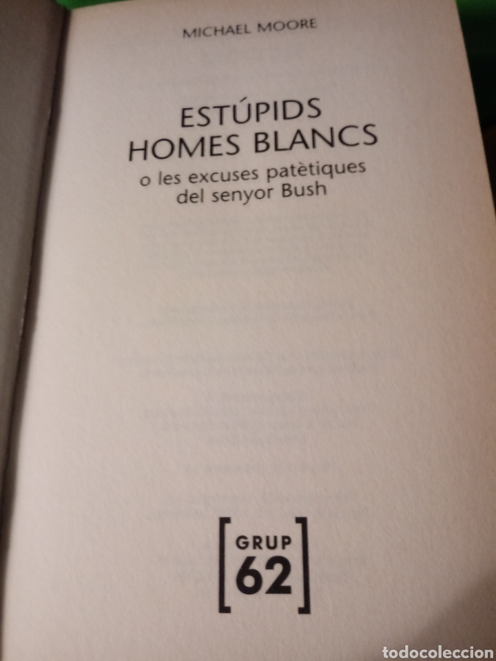 Libros de segunda mano: Estupids Homes Blancs de Michael Moore - Foto 2
