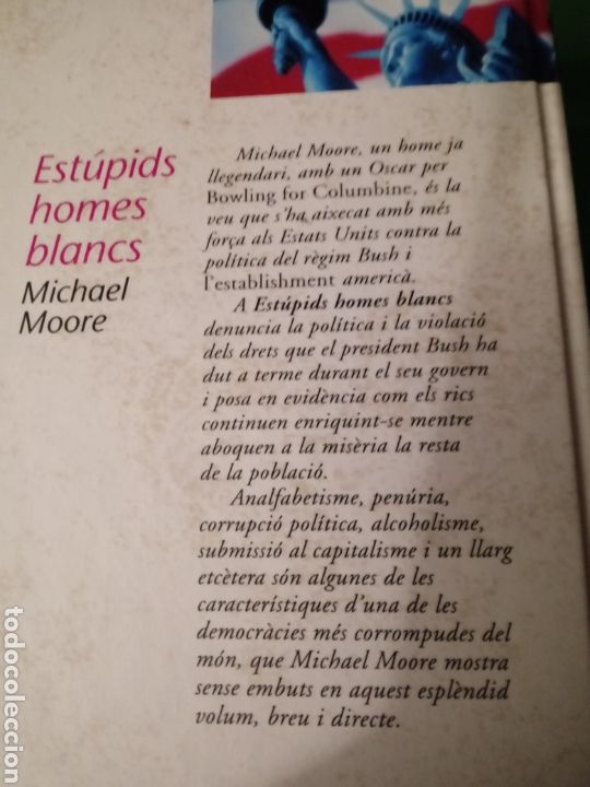 Libros de segunda mano: Estupids Homes Blancs de Michael Moore - Foto 3