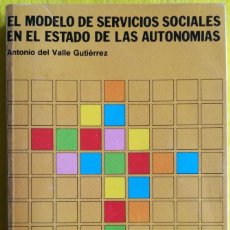 Libros de segunda mano: EL MOD.SERV. SOCIALES EN EL ESTADO DE LAS AUTONOMÍAS / REPERCUSIÓN EN FORM.TRABAJADORES -1987 - GA