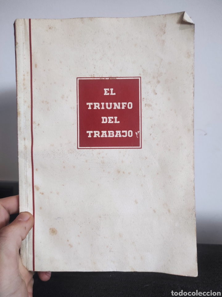 Libros de segunda mano: EL TRIUNFO DEL TRABAJO : una antolog&iacute;a de ASPA. -Departamento de Prensa de la Embajada Alemana