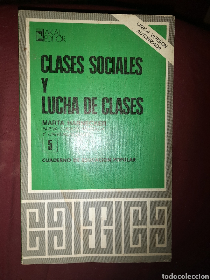 Libros de segunda mano: CLASES SOCIALES Y LUCHA DE CLASES ANA HARNECKER CUADERNO EDUCACION POPULAR 5 1979