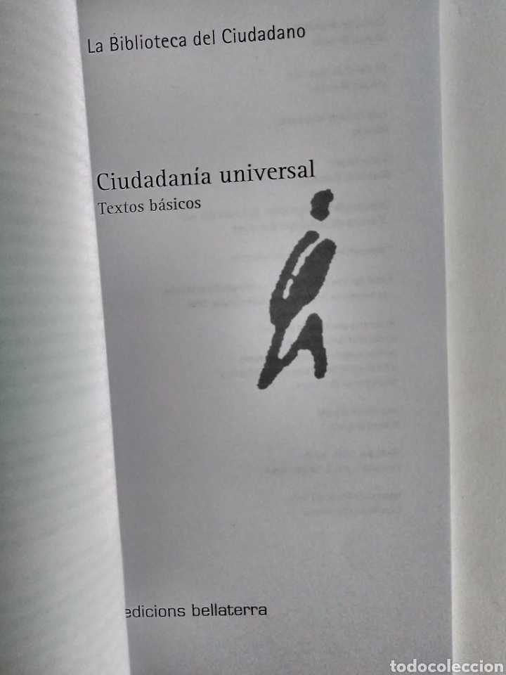Libros de segunda mano: Ciudadan&iacute;a Universal. Textos b&aacute;sicos - Foto 2