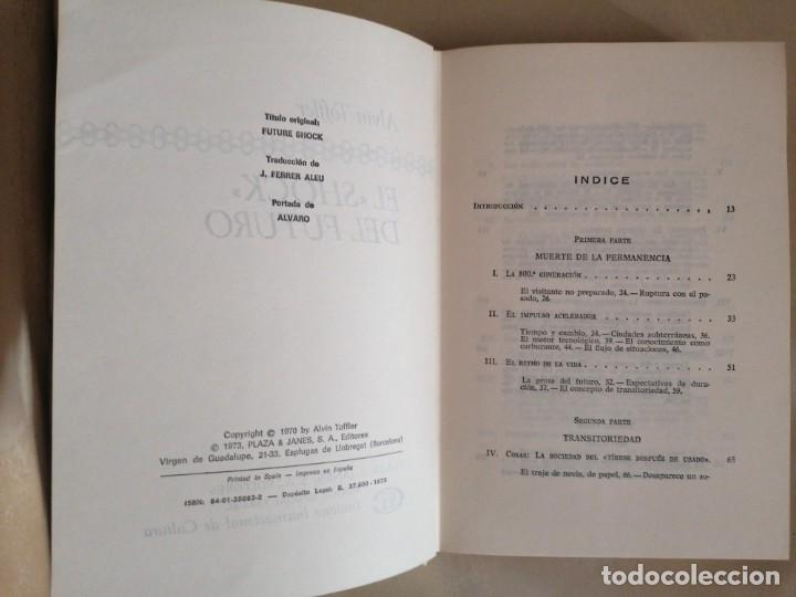 Libros de segunda mano: EL SHOCK DEL FUTURO - Foto 3