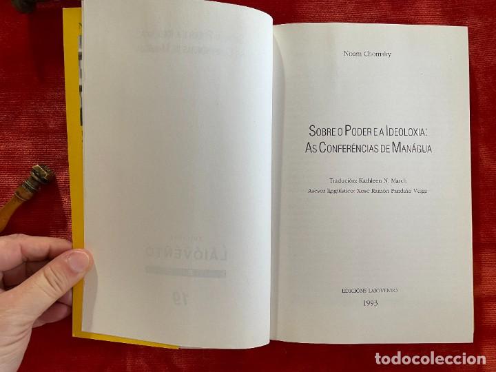 Libros de segunda mano: NOAM CHOMSKY. SOBRE O PODER E A IDEOLOX&Iacute;A. MANAGUA. LAIOVENTO, 1992 - Foto 2