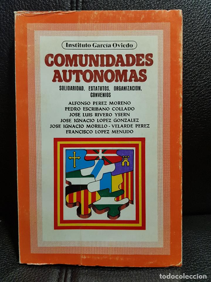 Second hand books: COMUNIDADES AUTONOMAS - LIBRO - PRIMERA EDICION 1980 - CIENCIAS POLITICAS