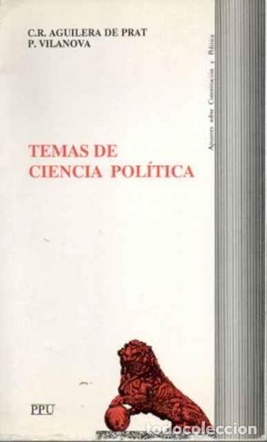 Libri di seconda mano: Temas de Ciencia Pol&iacute;tica - Aguilera de Prat, C.R. y Vilanova, Pere