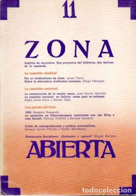 Libros de segunda mano: Zona Abierta 11 - VV.AA. - Foto 1