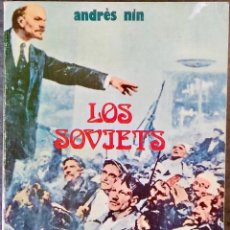 Libros de segunda mano: LOS SOVIETS - ANDREU NIN