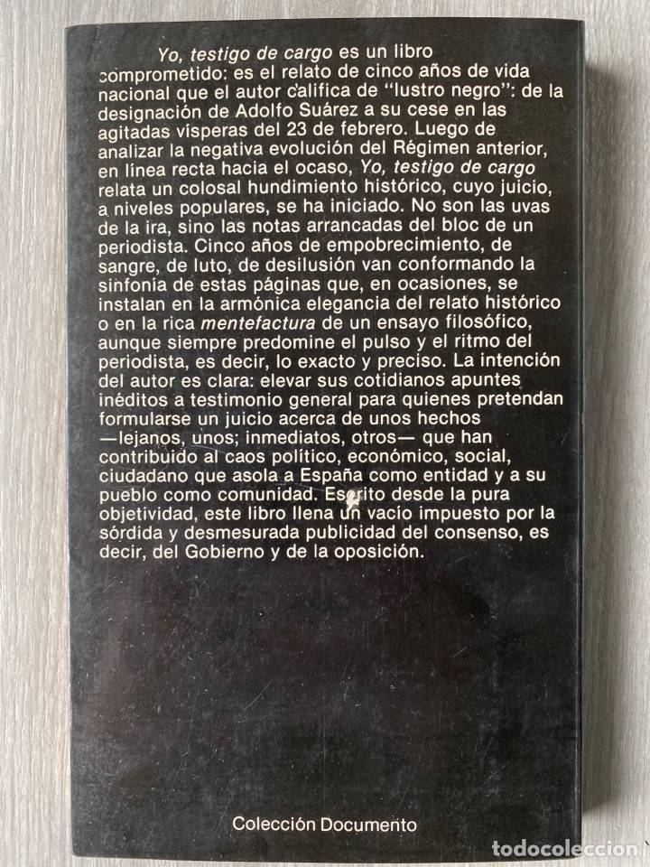 Libros de segunda mano: YO, TESTIGO DE CARGO / Izquierdo - Foto 3