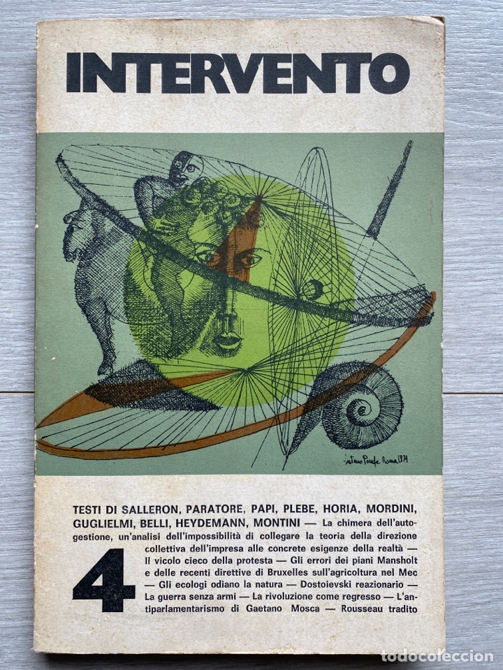 Libros de segunda mano: RIVISTA INTERVENTO / 1972 - Foto 2