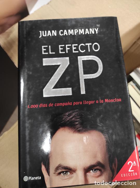 Libros de segunda mano: El efecto ZP de Juan Campmany - Foto 1