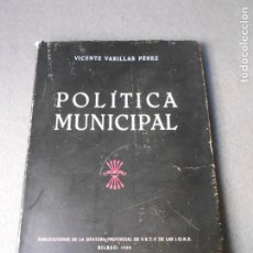 Libros de segunda mano: POLITICA MUNICIPAL. Lote 342411233
