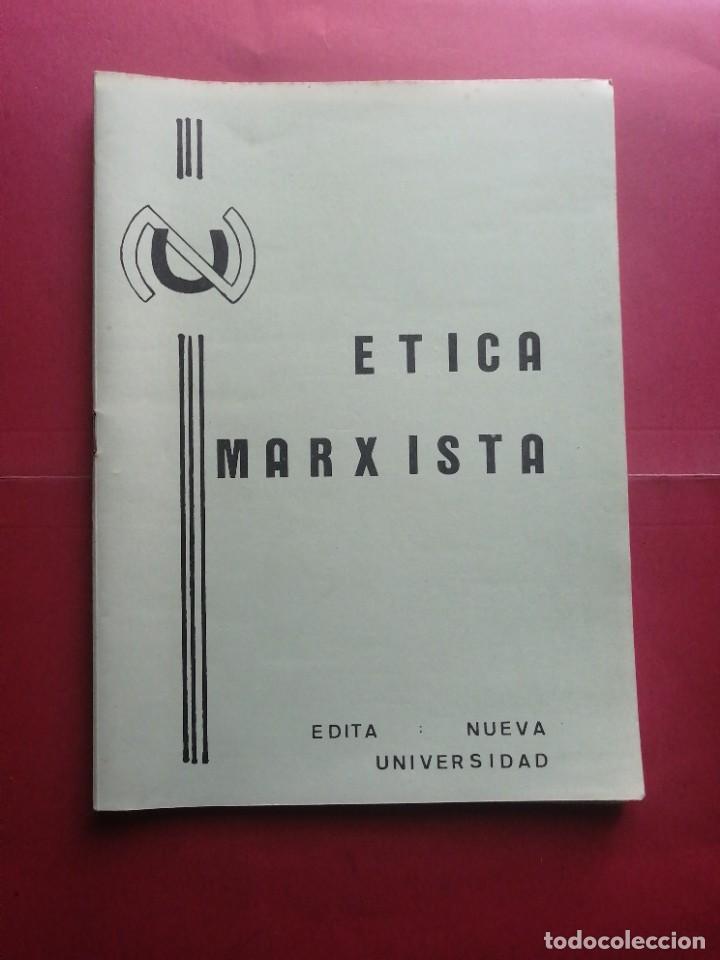 Gebrauchte B&uuml;cher: &Eacute;tica marxista por Elena Fern&aacute;ndez L&oacute;pez de Ochoa