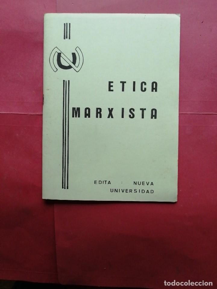 Libros de segunda mano: &Eacute;tica marxista por Nueva Universidad