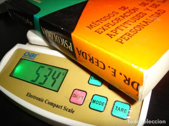 Libros de segunda mano: 23- PSICOLOG&Iacute;A APLICADA - DR. E. CERDA - 1981 - Foto 2