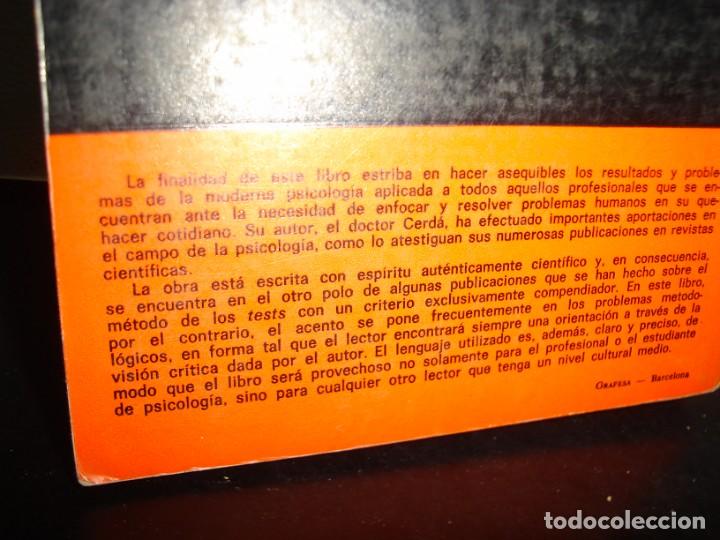 Libros de segunda mano: 23- PSICOLOG&Iacute;A APLICADA - DR. E. CERDA - 1981 - Foto 3