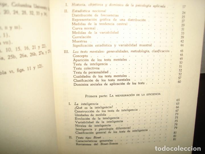 Libros de segunda mano: 23- PSICOLOG&Iacute;A APLICADA - DR. E. CERDA - 1981 - Foto 6
