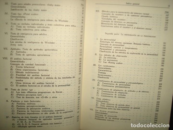 Libros de segunda mano: 23- PSICOLOG&Iacute;A APLICADA - DR. E. CERDA - 1981 - Foto 7
