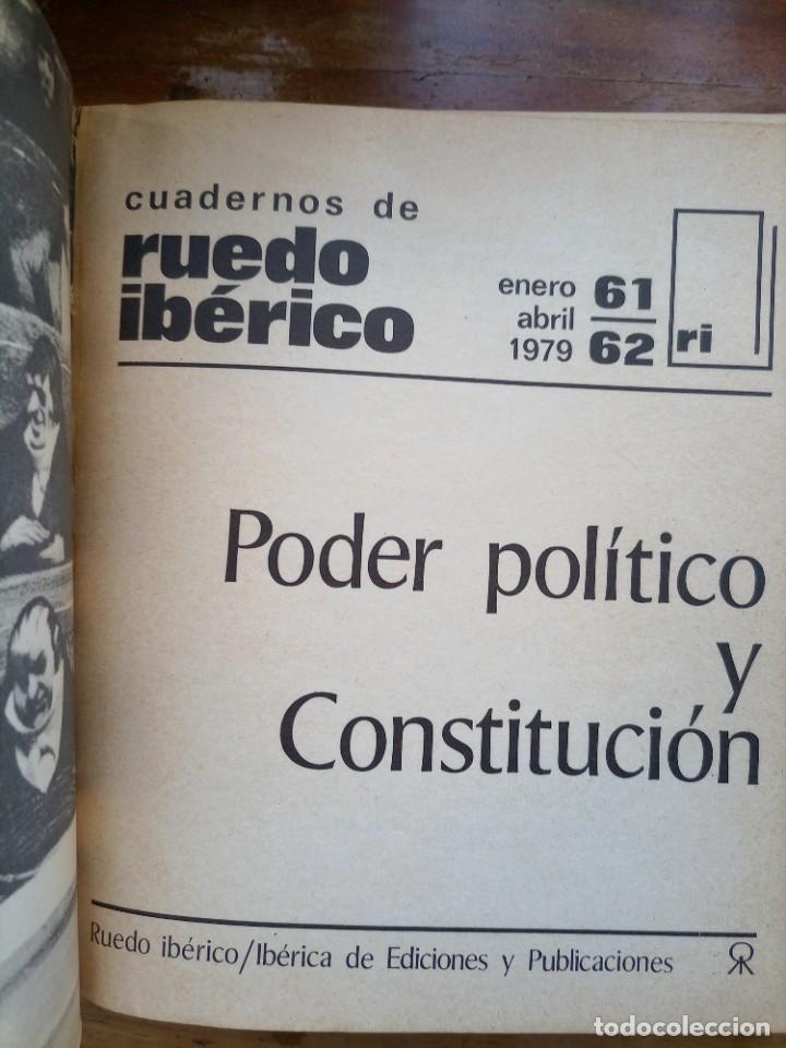 Libros de segunda mano: Poder pol&iacute;tico y constituci&oacute;n Ruedo ib&eacute;rico - Foto 3