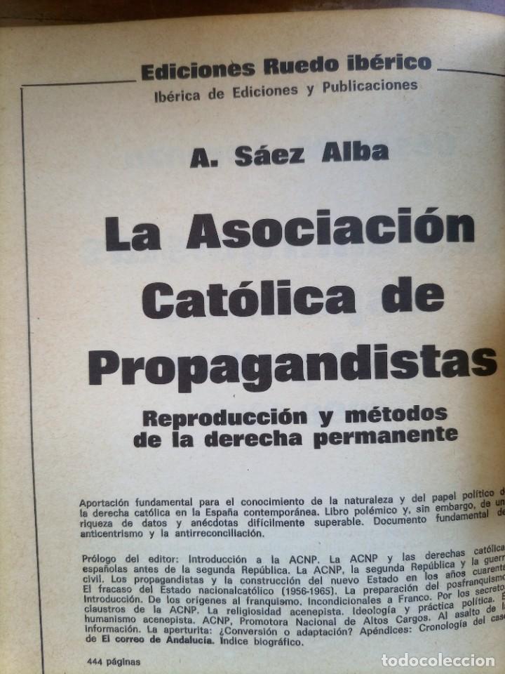 Libros de segunda mano: Poder pol&iacute;tico y constituci&oacute;n Ruedo ib&eacute;rico - Foto 11