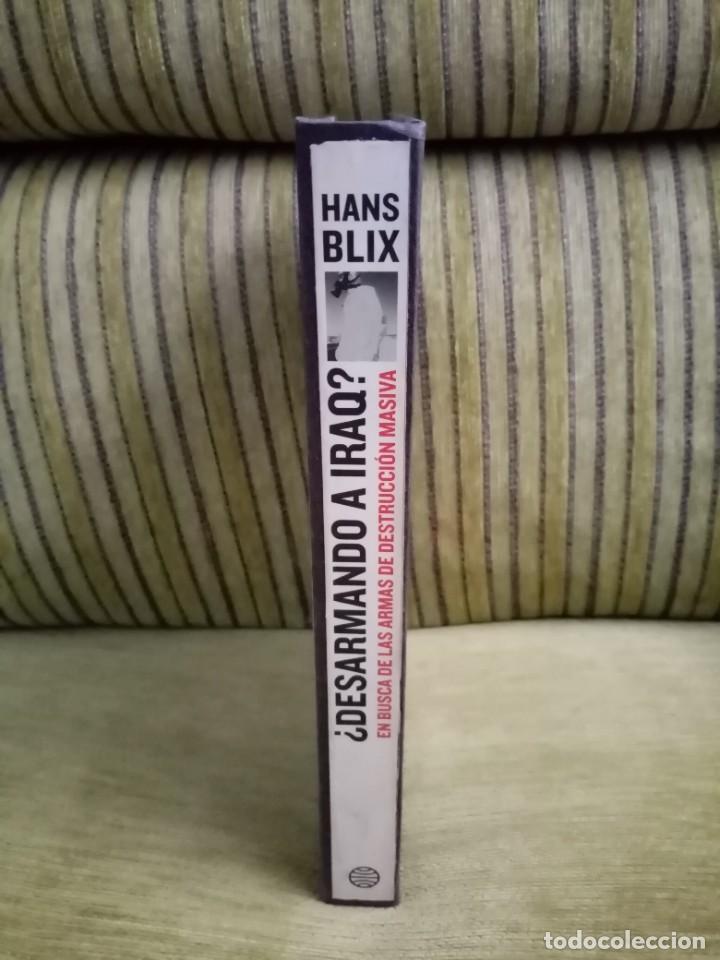 Libros de segunda mano: &iquest;DESARMANDO A IRAQ? Hans Blix - Foto 2