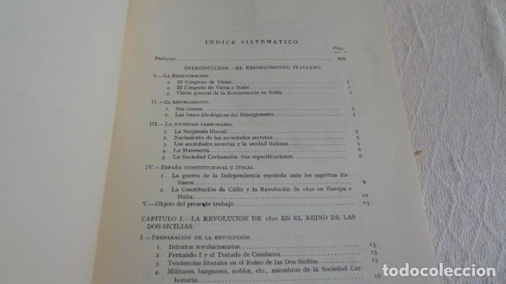 Libros de segunda mano: La constituci&oacute;n Espa&ntilde;ola de 1812 en los comienzos de &ldquo;Risorgimento&rdquo; - Foto 4